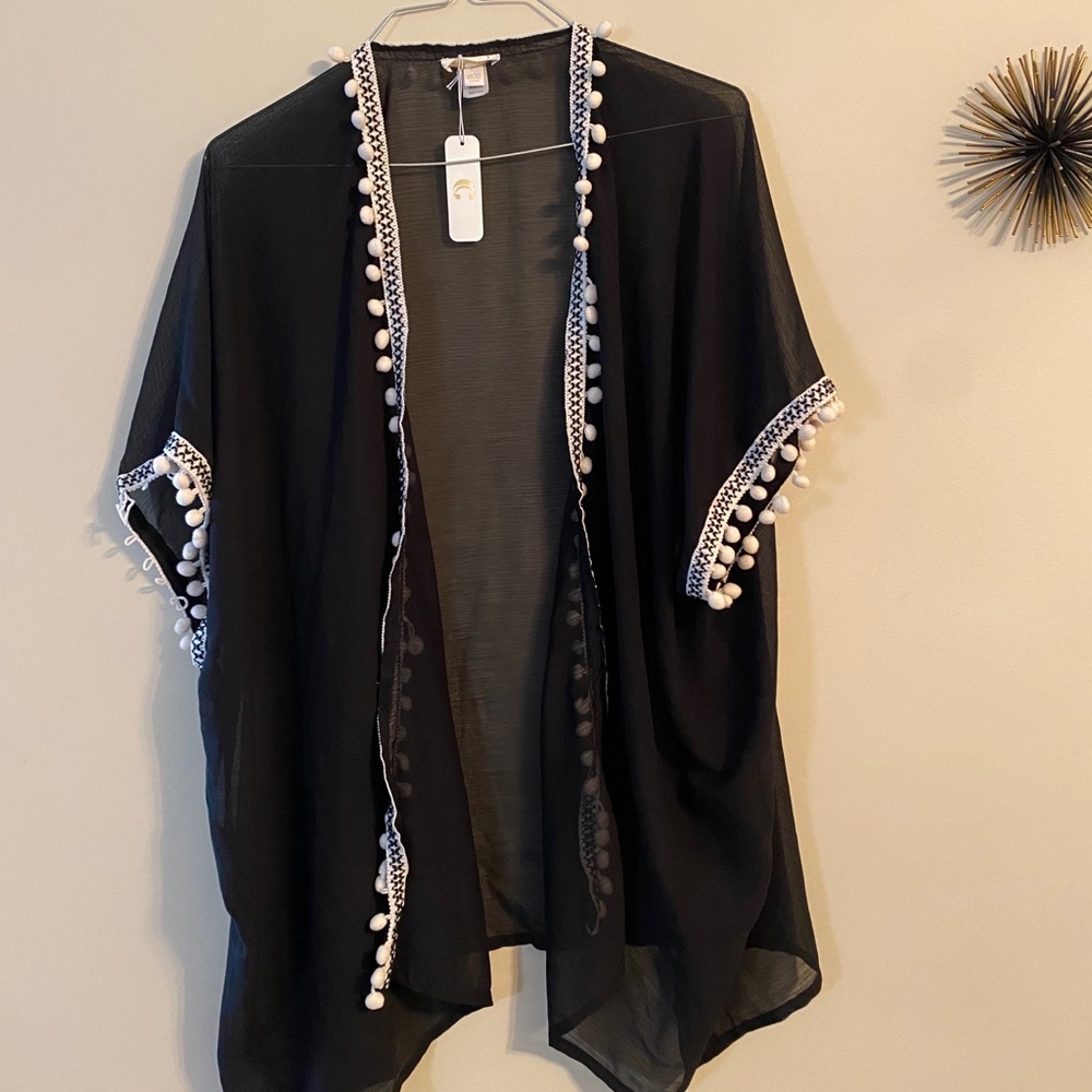 Black kimono
